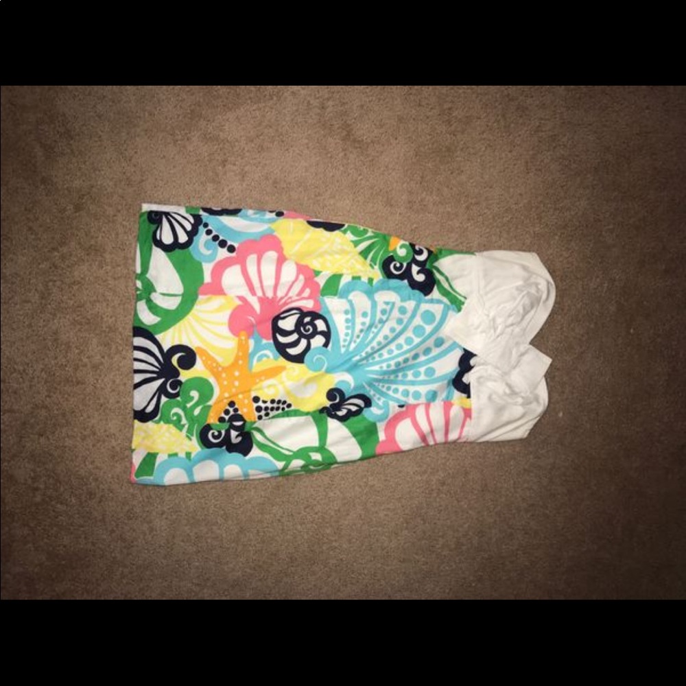 Seashell Lily Pulitzer Dress Size 4